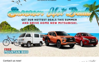 Enjoy summer hot deals from Mitsubishi!